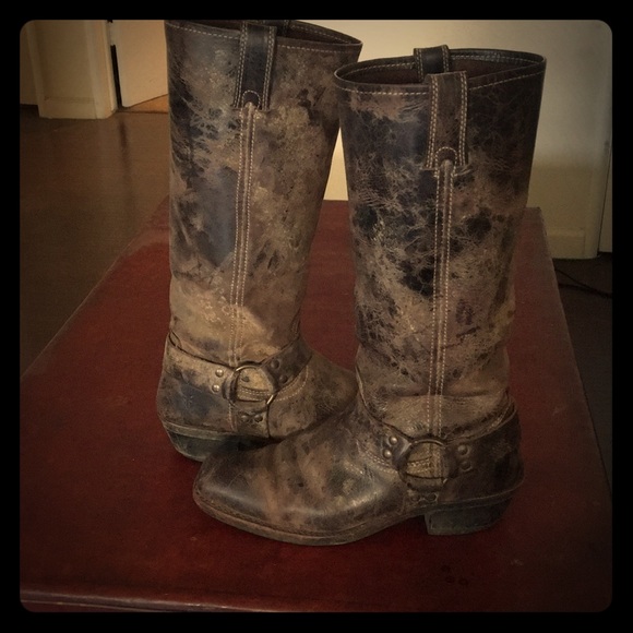 Frye Shoes - Frye harness tall boots
